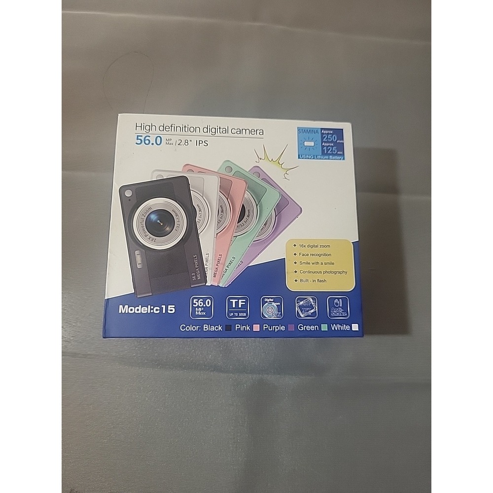 Fleafer High Definition Digital Camera‎ Model: C 15